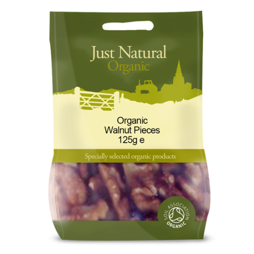 Just Natural Organic Organic Walnut Pieces 125g