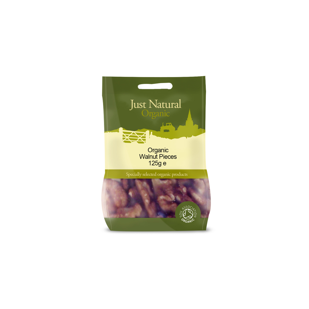 Just Natural Organic Organic Walnut Pieces 125g