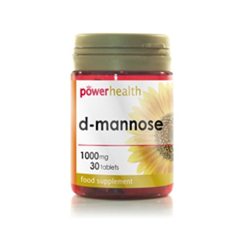 Power Health D Mannose 1000mg - 30 Tablets