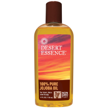 Desert Essence, 100% Pure Jojoba Oil, For Hair, Skin, and Scalp, 4 fl oz (118 ml)