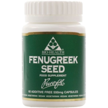 Bio-Health Fenugreek Seed 550mg Capsules - 60 Count
