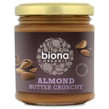 Biona Biona Organic Almond Butter Crunchy 170g