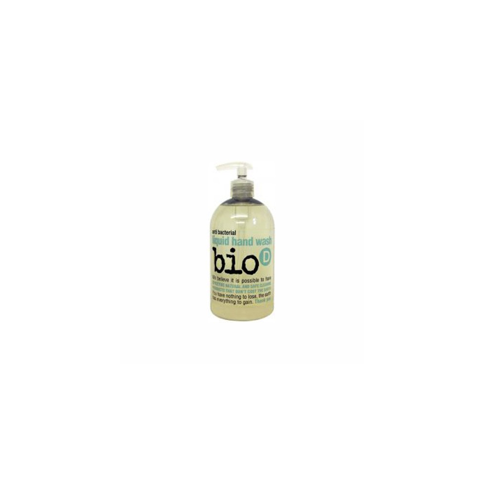 Bio-D Sanitising Lime And Aloe Hand Wash 500 Ml