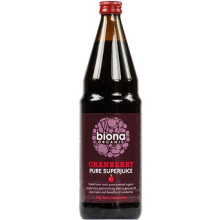 Biona Organic Pure Cranberry Juice 750ml