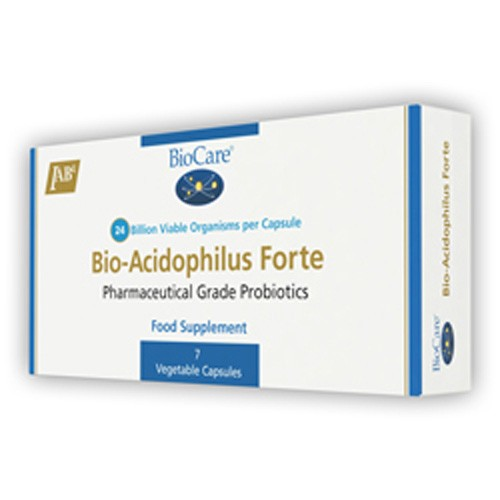 Biocare Bio-acidophilus Forte (10 Billion)   60 Caps