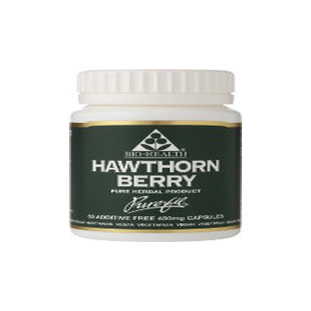 Bio Health Hawthorn Berry 450Mg 60 Caps