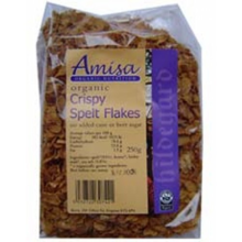 Amisa Organic Hildegard Crispy Spelt Flakes with Honey 250g