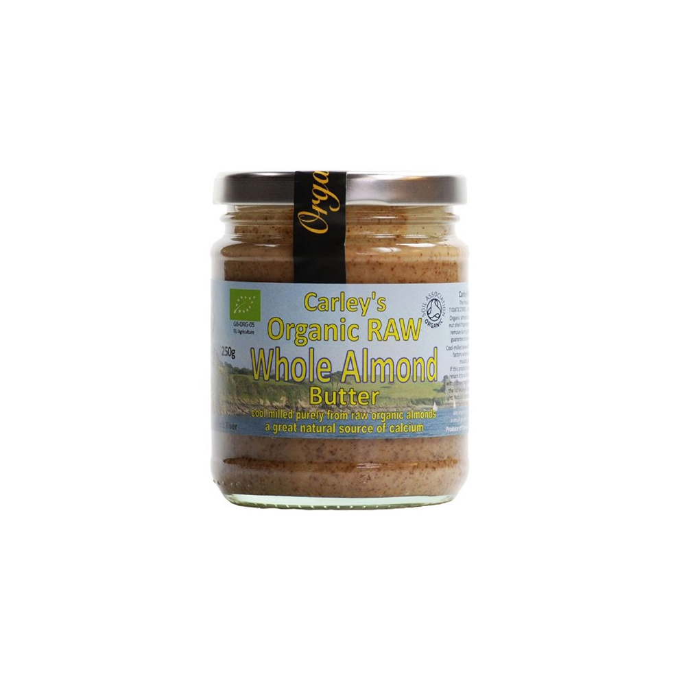 Carley's Organic Raw Almond Butter 250G
