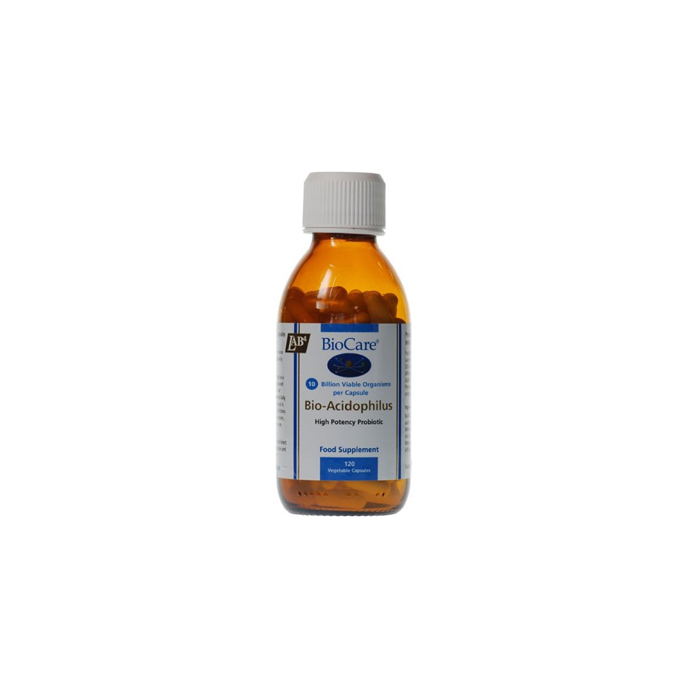 Biocare Bio-acidophilus (l. Acidophilus & B. Bifidum) 60 Caps