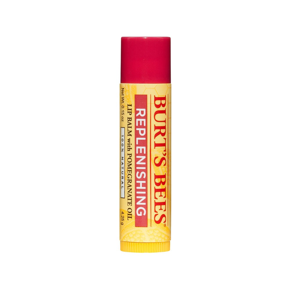 Burts Bees Pomegranate Lip Balm Tube .15 Oz (order 36 for Trade Outer)