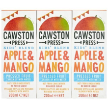 Cawston Press Cawston Press Kids Apple Mango 3 X 200ml Multipack