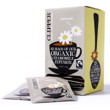 Clipper Fairtrade Organic Chamomile Infusion 25 Envelopes