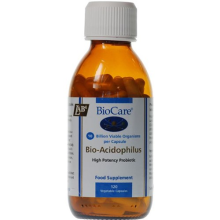 Biocare Bio-acidophilus (l. Acidophilus & B. Bifidum) 120 Capsules