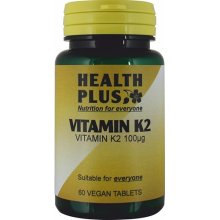 Health Plus Vitamin K2 100ug 60 Tab
