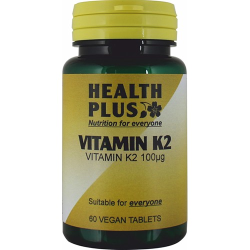 Health Plus Vitamin K2 100ug 60 Tab
