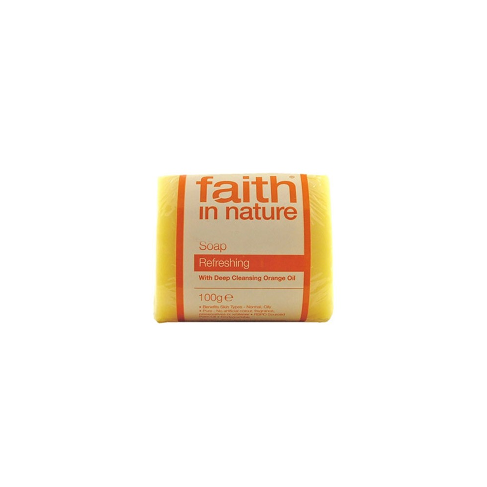 Faith in Nature Grapefruit Soap Unwrapped X 18 Box