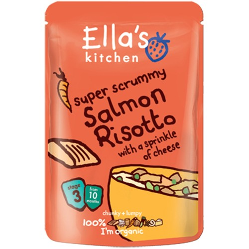 Ellas Kitchen Stage 3 Salmon Risotto 190g