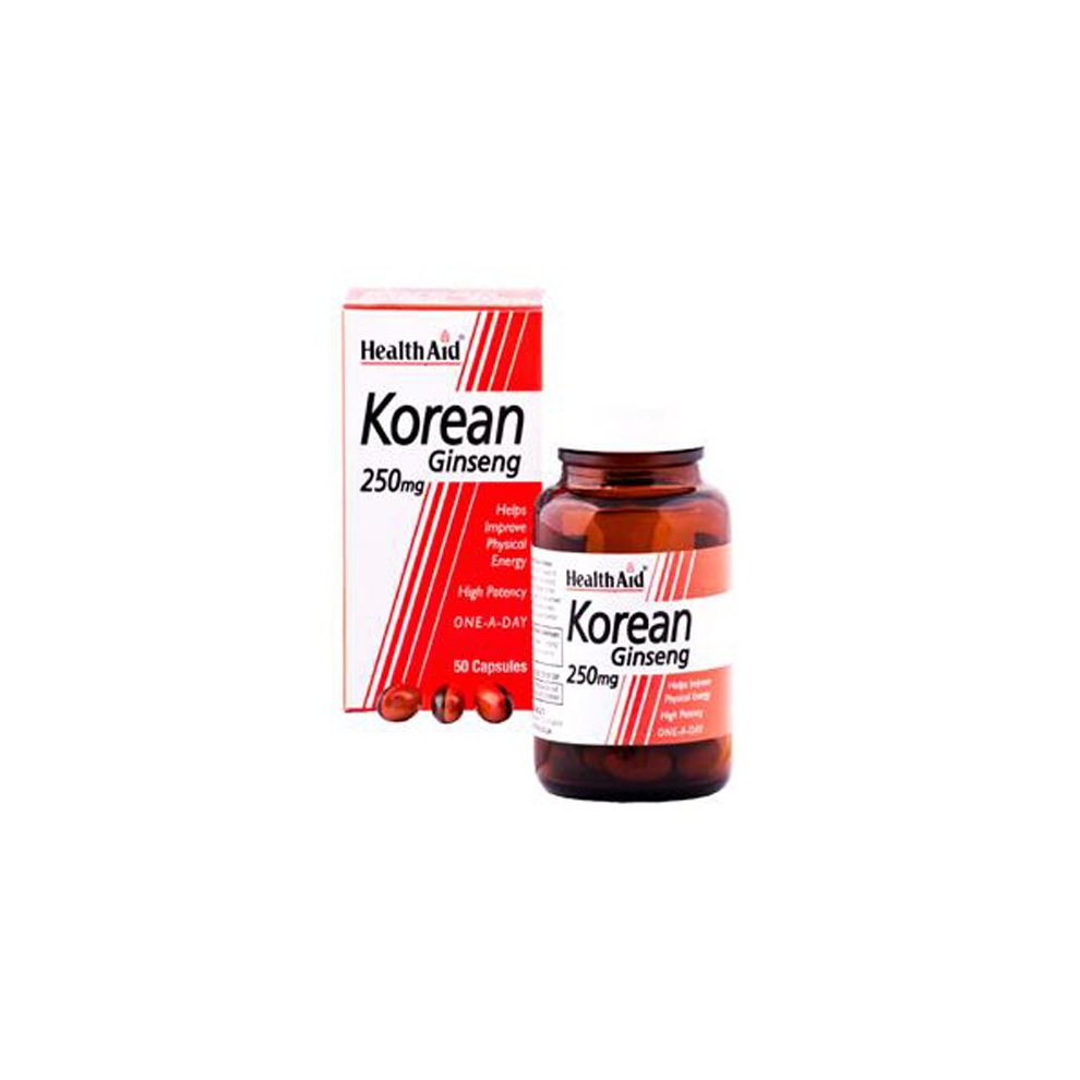 Health Aid Healthaid Korean Ginseng 250Mg - 50 Capsules