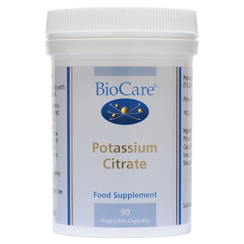 Biocare Potassium Citrate 90 Capsules