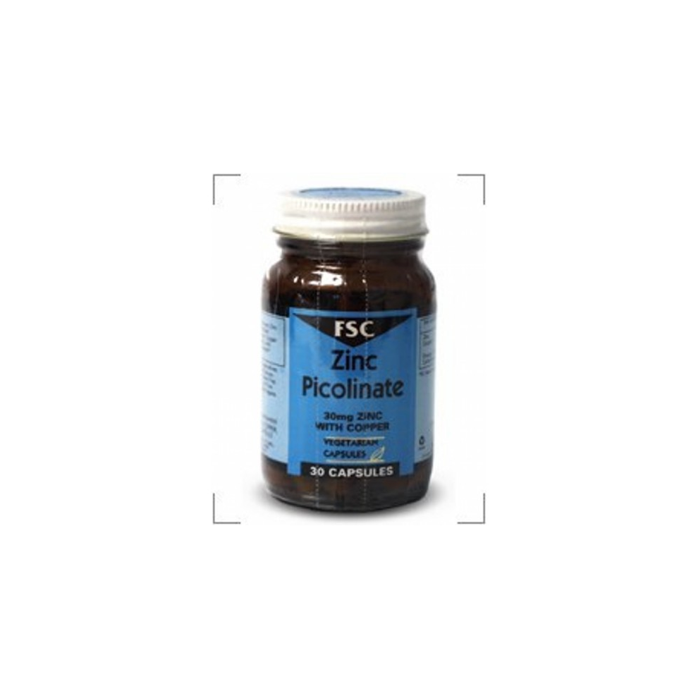 Fsc Zinc Picolinate 30Mg 90 Veg Capsules
