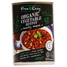 Free & Easy Organic Vegetable Hotpot Ready Meal 400g