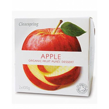 Clearspring Organic Fruit Puree Apple/plum (2x100g)