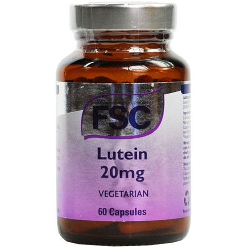 Fsc Lutein 20mg 60 Capsules