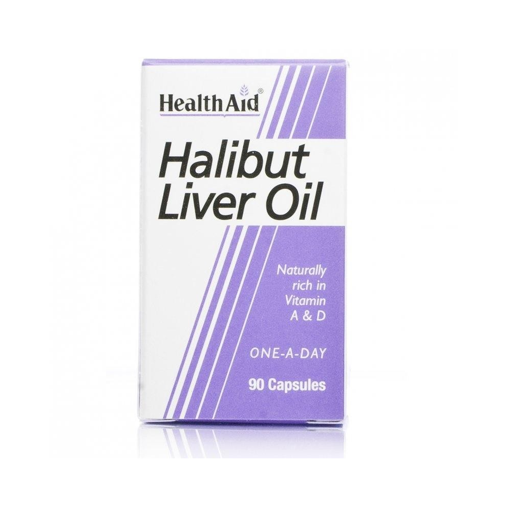 Health Aid Healthaid Halibut Liver Oil - 90 Capsules