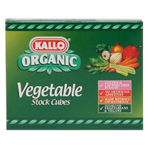 Kallo Organic Vegetable Stock Cubes  66g