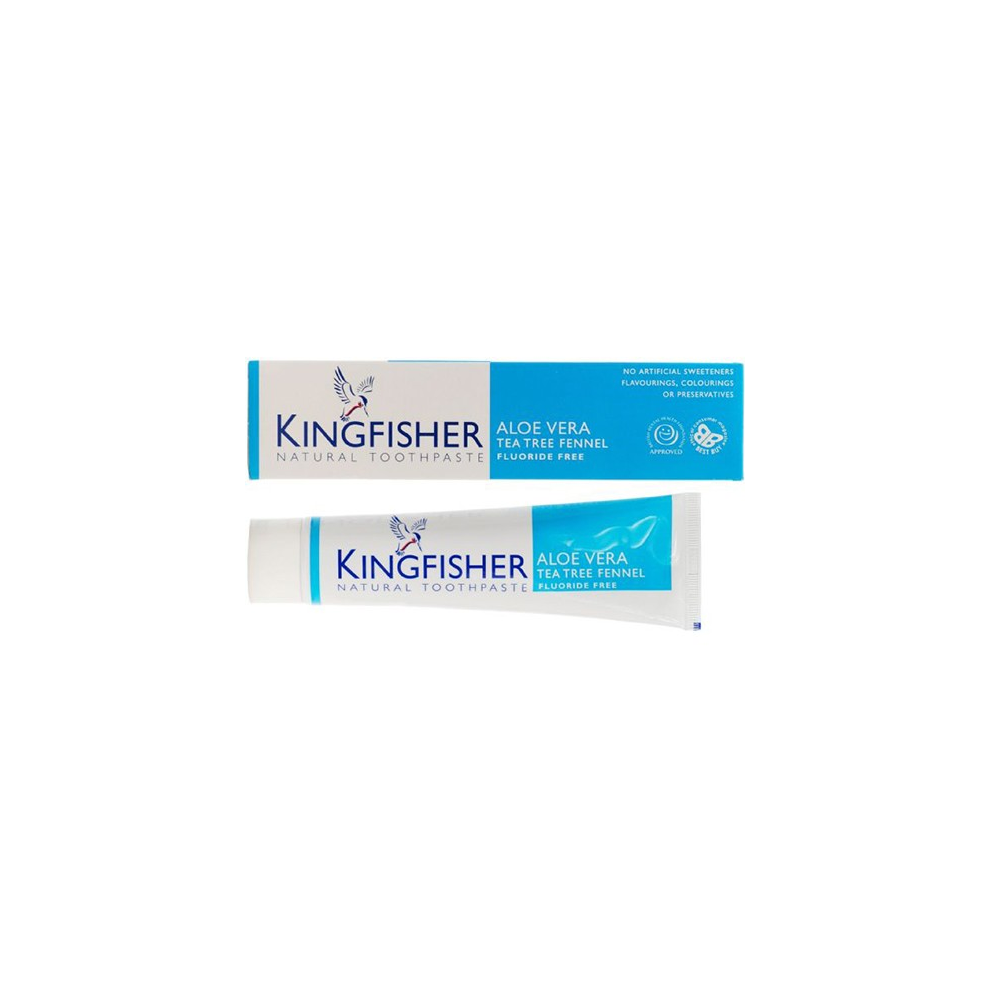 Kingfisher Aloe Vera Tea Tree Fennel Fluoride Free Toothpaste