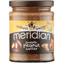 Meridian Natural Smooth Peanut Butter - No Added Sugar and Salt - 280g