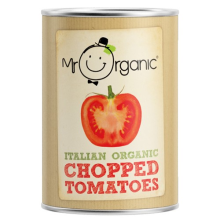 Mr Organic Organic Chopped Tomatoes (bpa-free) 400g Tin