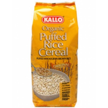 Kallo Organic Natural Puffed Rice Cereal 225g