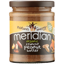 Meridian Organic Crunchy Peanut Butter - Salted - 280g