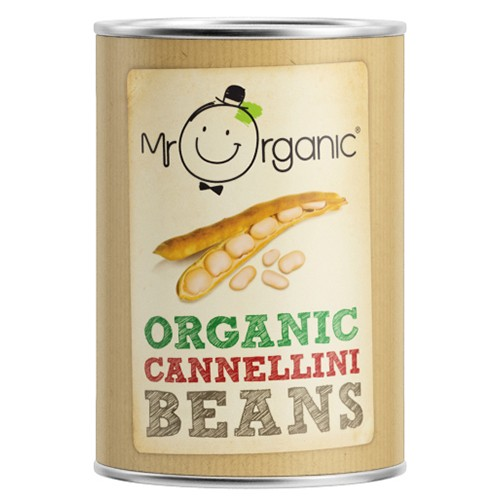 Mr Organic Organic Cannellini Beans 400g Tin