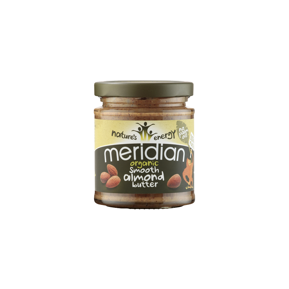 Meridian Organic Smooth Almond Butter 100% 170G
