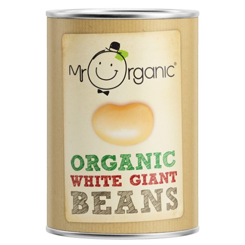 Mr Organic Organic Butter Beans 400g Tin