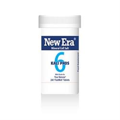 New Era No.6 Kali. Phos. for Your Nerves. 240 Tablets