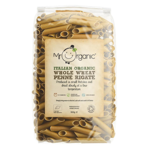 Mr Organic Penne Wholewheat 500g