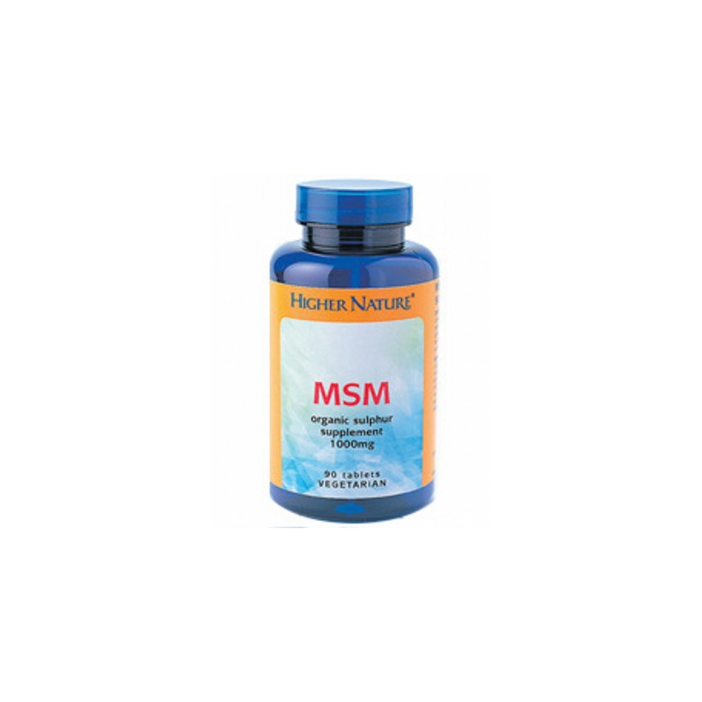 Higher Nature Msm Sulphur  180 Tablets