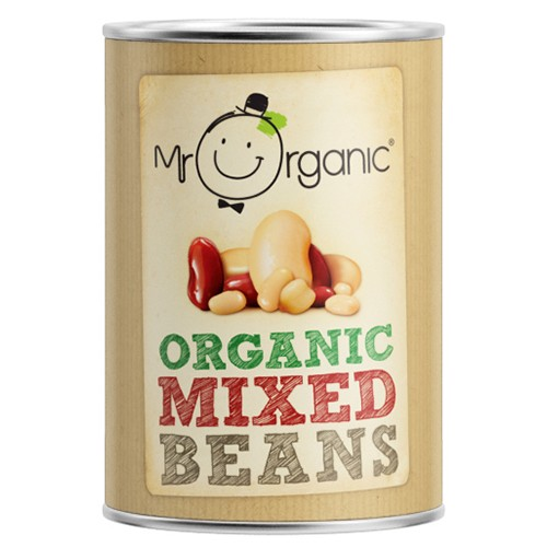 Mr Organic Organic Mixed Bean 400g Tin