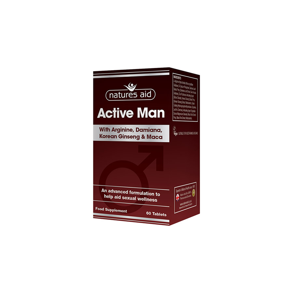 Natures Aid Active Man 60 Tablets