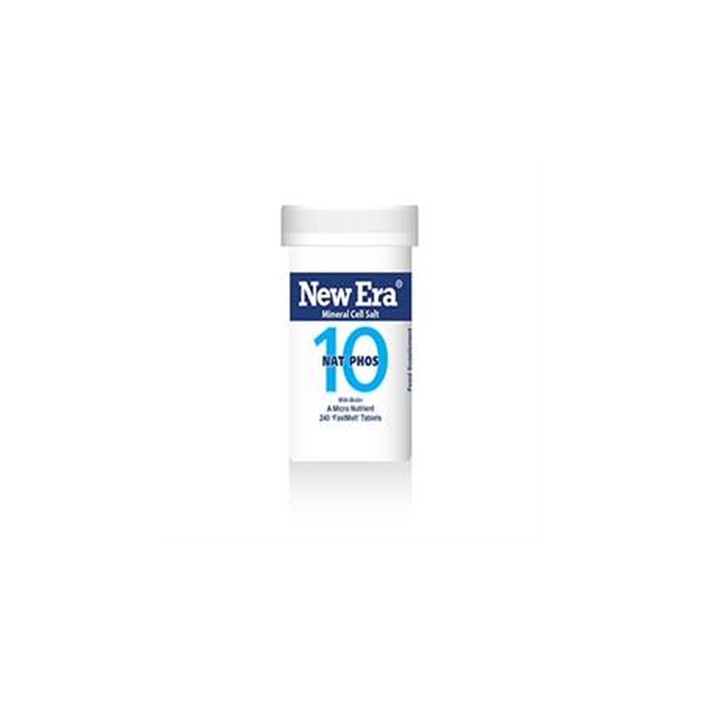 New Era Mineral Cell Salt New Era No.10 Nat. Phos. 240 Tabs