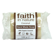 Faith in Nature Coconut Soap Unwrapped X 18 Box