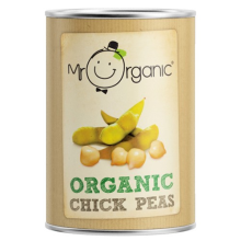 Mr Organic Organic Chick Peas 400g Tin