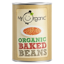 Mr Organic Organic Baked Beans 400g Tin