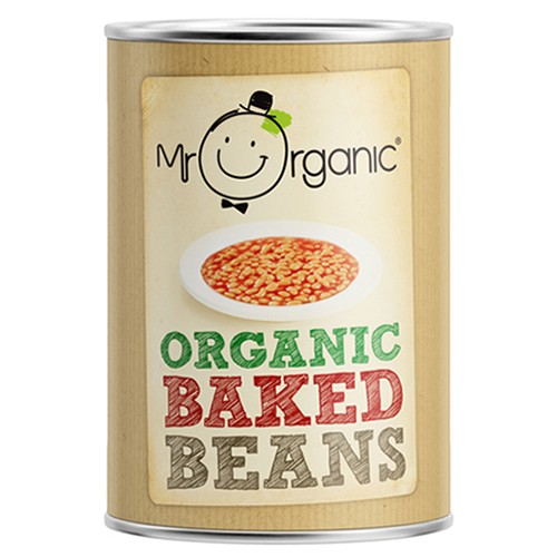 Mr Organic Organic Baked Beans 400g Tin