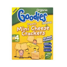 Organix Mini Cheese Crackers 4x20g