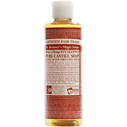 Dr Bronner's Dr Bronner Org Eucalypt Cast Liq Soap 237ml