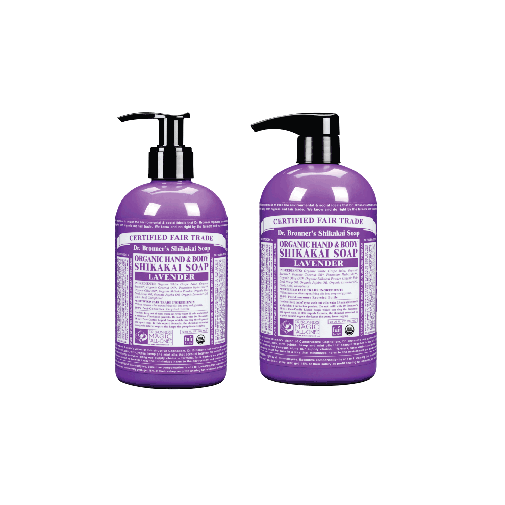 Dr Bronner Org Shikakai Lavender Hand Soap 708ml